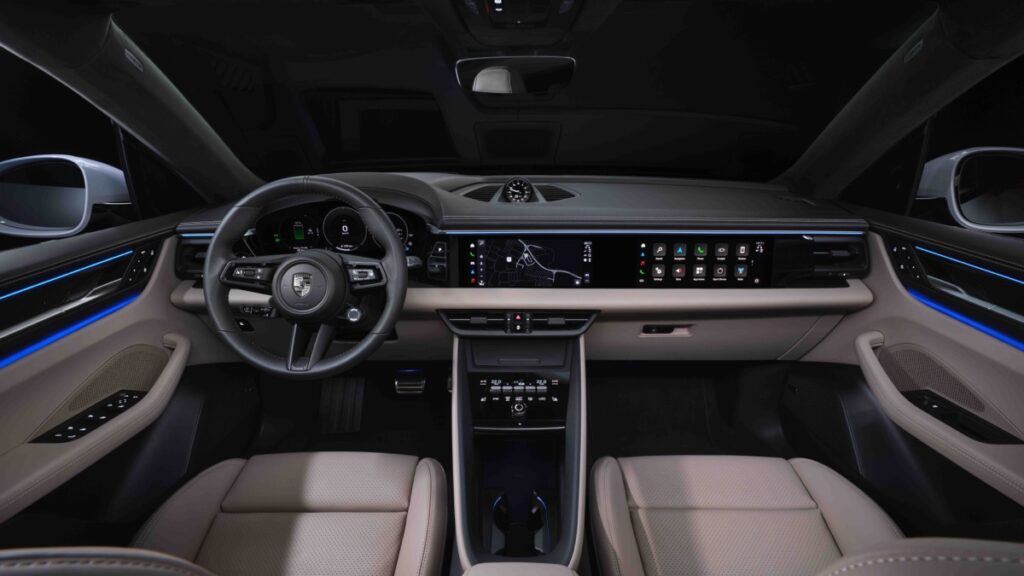 2024 Porsche Macan EV interior
